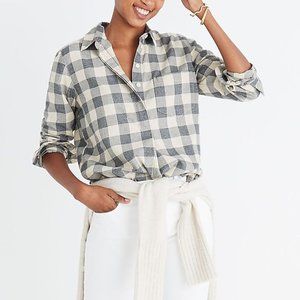 Madewell | Classic Ex-Boyfriend Button-Back Shirt